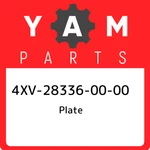 4XV-28336-00-00 Yamaha Plate 4XV283360000, New Genuine Oem Part. Price: $19.39.