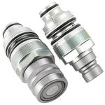 & Female Flat Face Coupler Kit For Excavator, Loader 6680018, 6679837 New. Price: $60.00.