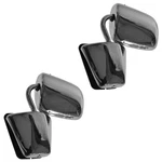 Mirror Stainless Steel Manual Driver Passenger Pair For Chevy Gmc Van G-series New. Price: $119.27.