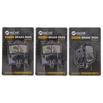 Brake Pad Set For Yamaha Yzf R6S FZ07 FZ09 FZ10 FZ8 FJ09 Front Rear Organic New. Price: $20.95.