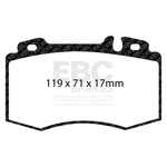 Ebc Brakes DP31363C Redstuff Ceramic Low Dust Pads New. Price: $223.27.
