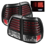 Spyder Auto 5007537 Black/clear Led Taillights For 98-05 Land Cruiser New. Price: $319.63.