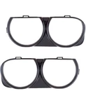 Front Headlight Lamp Bezel Trim Lh Lf & Rh Pair For Dodge Challenger New. Price: $20.00.