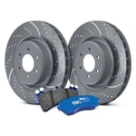 For Subaru Wrx Sti 13-17 Ebc Stage 6 Track Day Dimpled & Slotted Front Brake Kit New. Price: $590.26.