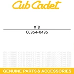 Mtd 954-0495 V-belt Craftsman Vehicle Utility Lawn Bug 6065 New. Price: $46.03.