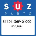51191-36F40-000 Suzuki Rod,push 5119136F40000, New Genuine Oem Part. Price: $21.15.
