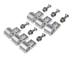 Redhorse Performance 320-516-5 Clear 5/16" Polished Aluminum Line Clamps New. Price: $37.81.