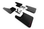 Rally Armor MF88-UR-BLK-RD Black Mud Flaps With Red Logo For 2023 2026 Toyota New. Price: $282.25.
