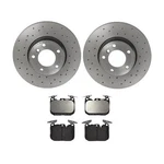 Brembo KTX4100 Disc Brake Kit Front For 2016 Bmw 328I New. Price: $558.85.