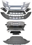 Front Bumper Cover Upper Side Grille Spoiler Air Dam 7PC Set Fits 2013 -17 Q5 New. Price: $859.31.