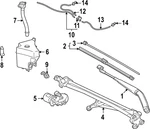 Genuine Toyota Wiper Insert 85213-0C010 New. Price: $9.44.