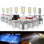 Shenkenuo Led Headlight High Low Beam Fog Bulbs Conversion Kit 6000K/8000K New. Price: $17.48.