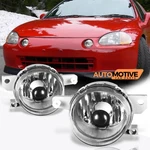 For 93-97 Honda Civic Del Sol Front Bumper Fog Driving Light Clear Left+right New. Price: $59.94.