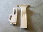 Tan Upper / Lower Left B Pillar Trim Fits 11 12 13 14 15 16 Ford F250 F350 Used. Price: $125.78.