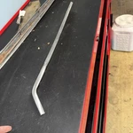 1965-1967 Chevy Impala Pillar Drip Rail Molding Trim Rh Caprice Hardtop Bent Used. Price: $80.00.
