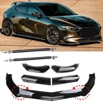 Front Bumper Lip Splitter Spoiler +strut Rods Bar For MAZDA3 Mazdaspeed New. Price: $169.99.