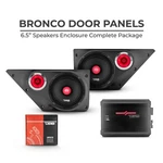 DS18 Ford Bronco 6TH Gen Loaded Front Door 6.5" Speakers And 3.78" Tweeters New. Price: $682.95.