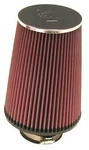 For K&n Universal Chromeround Tapered Air Filter 3IN Flange Id / 6IN Base Od New. Price: $102.99.