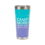 Camco Life Is Better At The Campsite Painted Tumbler More Stress Less 53317 New. Price: $43.25.