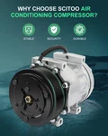 A/c Compressor W/clutch Fits Freightliner FL70 M2 106 Sprinter 2500 New. Price: $100.12.