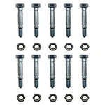 (10PK) 916 Rotary Shear Pins And Lock-nut Replaces Ariens 510015, 051001500 New. Price: $15.19.