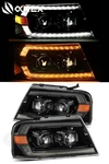 Alpharex Alpha-black Luxx Led Headlights 2004-2008 Ford F-150 / Mark Lt New. Price: $795.00.