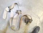 Tan Second Row Rear Left Seat Belt Retractor 00 01 02 03 04 05 Ford Excursion Used. Price: $107.00.