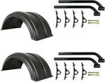 Buyers Products Fits 16" - 17" Wheels Plastic Truck Fenders & Mounting Brackets New. Price: $419.00.
