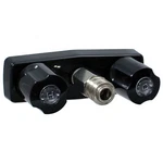 Phoenix PF213790 2-HANDLE Faucet, 3-3/8" Black New. Price: $62.90.