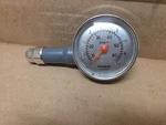 Vintage Motometer Tire Pressure Gauge Zd 00.40 Leather Pouch Kg/cm & Lbs/sq Used. Price: $75.00.
