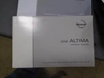Altima 08 Owners Manual 1295795 Used. Price: $56.75.