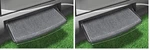 Prest-o-fit (2-0206) Wraparound Stone Gray Step Rug (pack Of 2) New. Price: $80.80.
