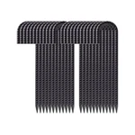 Aagut 16 Rebar Stakes Heavy Duty J Hook 24 Pcs Ground Anchors Black Steel New. Price: $54.00.