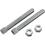 Drag Specialties Chrome Rear Axle Chain Adjuster Bolt Set For Harley DS-195062 New. Price: $33.23.