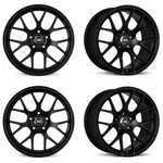Set Of Enkei Raijin 18X9.5 +15 5X114.3 Semi-gloss Black New. Price: $1329.36.