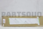 7592152070 Genuine Toyota Tape, Black Out, NO.1 Rh 75921-52070 New. Price: $16.84.