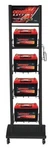Odyssey 4-BATTERY Display Rack For Powersports, 1 Wide X High New. Price: $250.00.