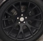 2015 Challenger Oe Wheel 20X9-1/2 7 Spoke Dark Gray Hyper Black Dodge Used. Price: $508.80.