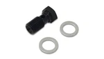 Vibrant 11455 Banjo Bolt 12MM X 1.000 20MM W/ Washers Black Anodized Aluminum New. Price: $12.99.