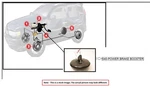 Power Brake Booster Oem 11-14 Dodge Challenge 1YR Wrnty 68089129AB Used. Price: $125.00.