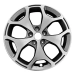 18X7.5 Machined Medium Charcoal Sparkle Wheel Fits 2020-2022 Kia Telluride Remanufactured. Price: $236.96.
