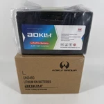 Battery 12.8V 7AH Lithium Iron Phosphate LIFEPO4 New Aokly ALFP-1207. Price: $19.79.