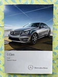 Mercedes C-class Coupe Operation Manual (2013 2045847582 Oem Pb) Used. Price: $26.00.