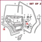 Genuine X2 Vw Touareg Porsche Cayenne 7L6 7LA Cover Cap 7L0837935 Used. Price: $10.44.