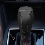 1PC Auto Car Gear Shift Handle Knob Cover Lever Pu Leather Protective I.... Price: $49.57.