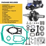 Std Crankshaft Connecting Rod & Piston Valve For Yamaha Golf Cart G14A 1995-1996 New. Price: $302.96.