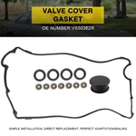 Valve Cover Gasket Fits Acura Integra 1.8 1990-1993 B18A1 1994-2001 B18B1 Auxito New. Price: $14.24.