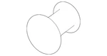 Genuine Nissan Side Trim Panel Retainer 01553-05271 New. Price: $7.84.