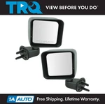 Trq Side View Mirror Set Left Right For 2007-2017 Jeep Wrangler 2018 Jk New. Price: $105.95.