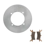 Rear Mudrat Brake Rotor And Pads Fits 2007 Polaris Sportsman 700 4X4 Efi New. Price: $59.35.